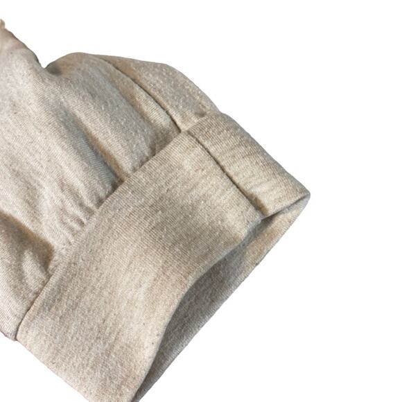 Charlotte Russe Beige Long Sleeve Hi-Lo Pullover Knit Blouse Women Sz S - Picture 4 of 8